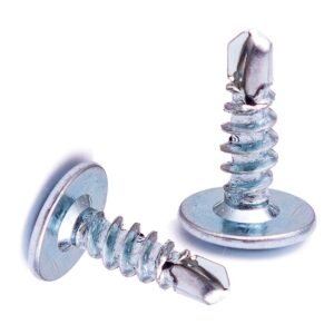 (1 LB, 1440 PCS) #8 x 1/2" Zinc Plated Phillips Wafer Modified Truss Head Self Drilling Sheet Metal Dura-Screws