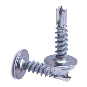 (1 LB, 223 PCS) #8 x 3/4" Zinc Plated Phillips Wafer Modified Truss Head Self Drilling Sheet Metal Dura-Screws