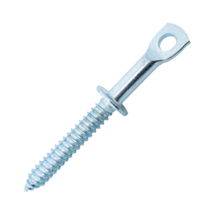 (200-Pack) 2.75" Eye Lag Self tapping Sharp point Dura-Screws Zinc